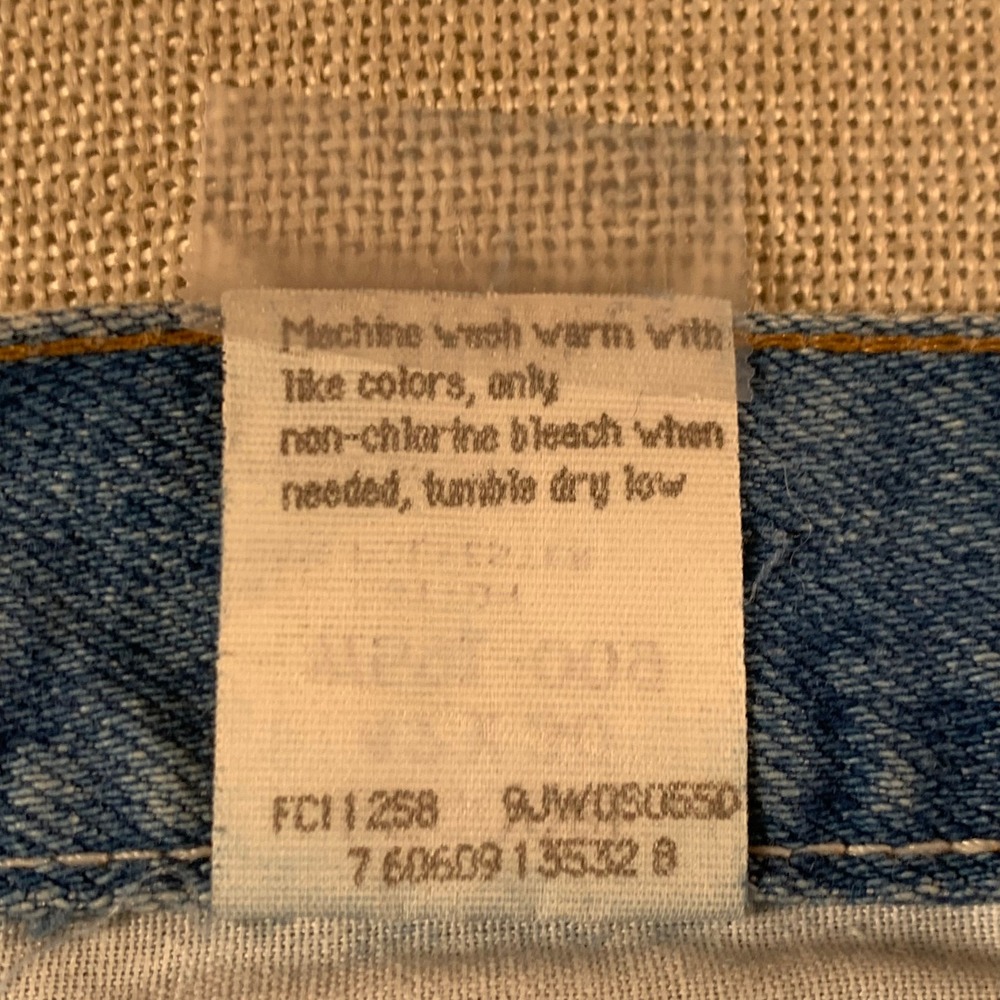 Vintage Made in USA Wrangler Jeans 42x30 Fit. 40x29 Stretch Classic Fit - Picture 8 of 10